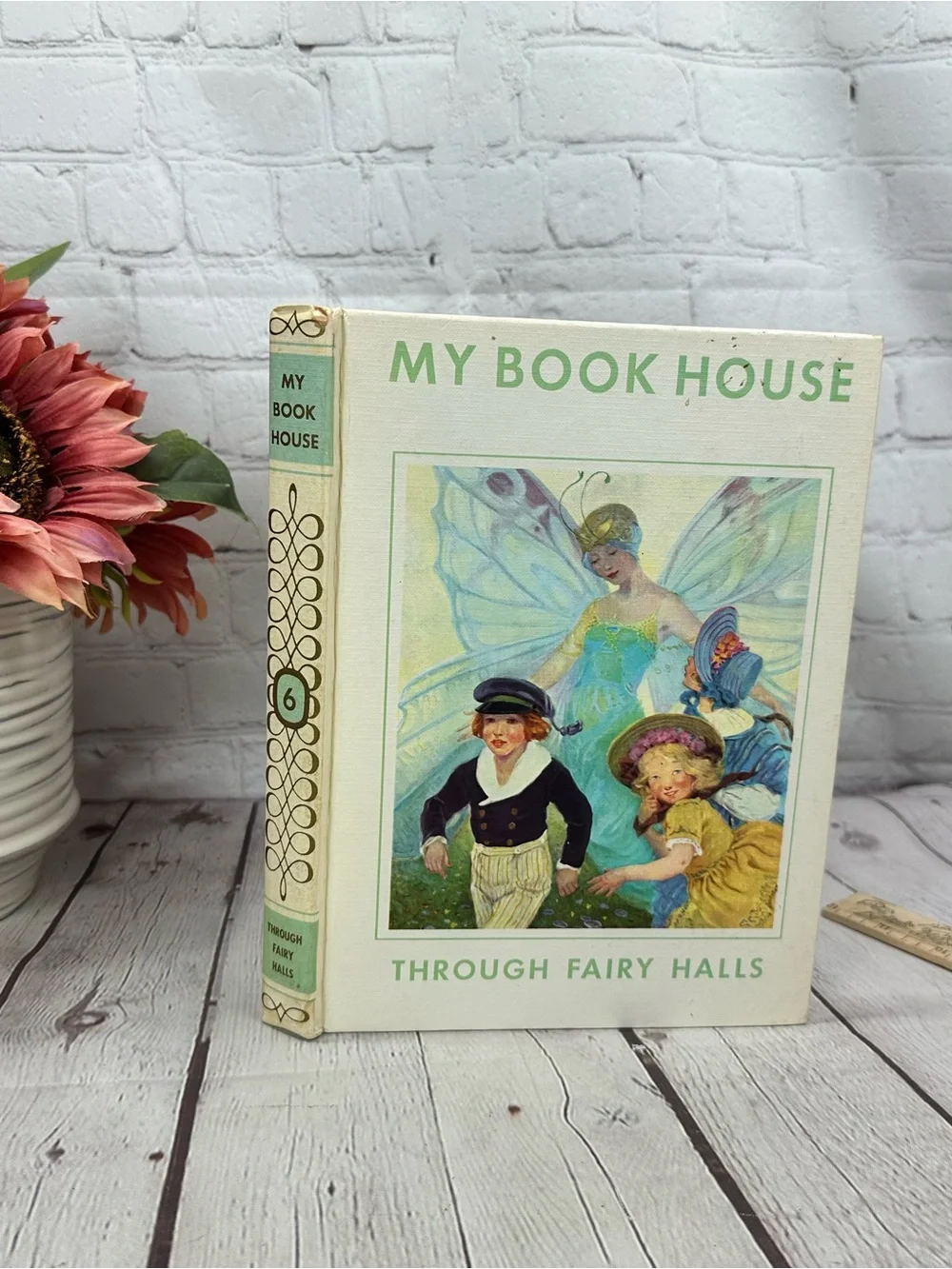 vtg 1971 My Book House Through Fairy Halls Children's Book hardcover retro